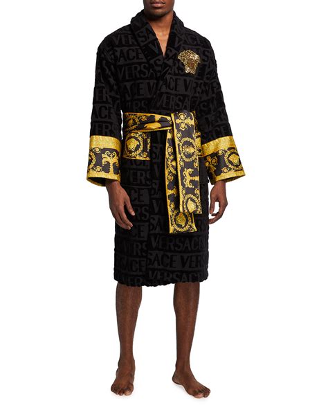 men versace robes|versace robe neiman marcus.